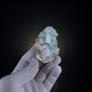Mixed Apophyllite, Stilbite, Heulandite, Calcite &amp; Quartz Chalcedony Crystal Lot – 18 Pieces