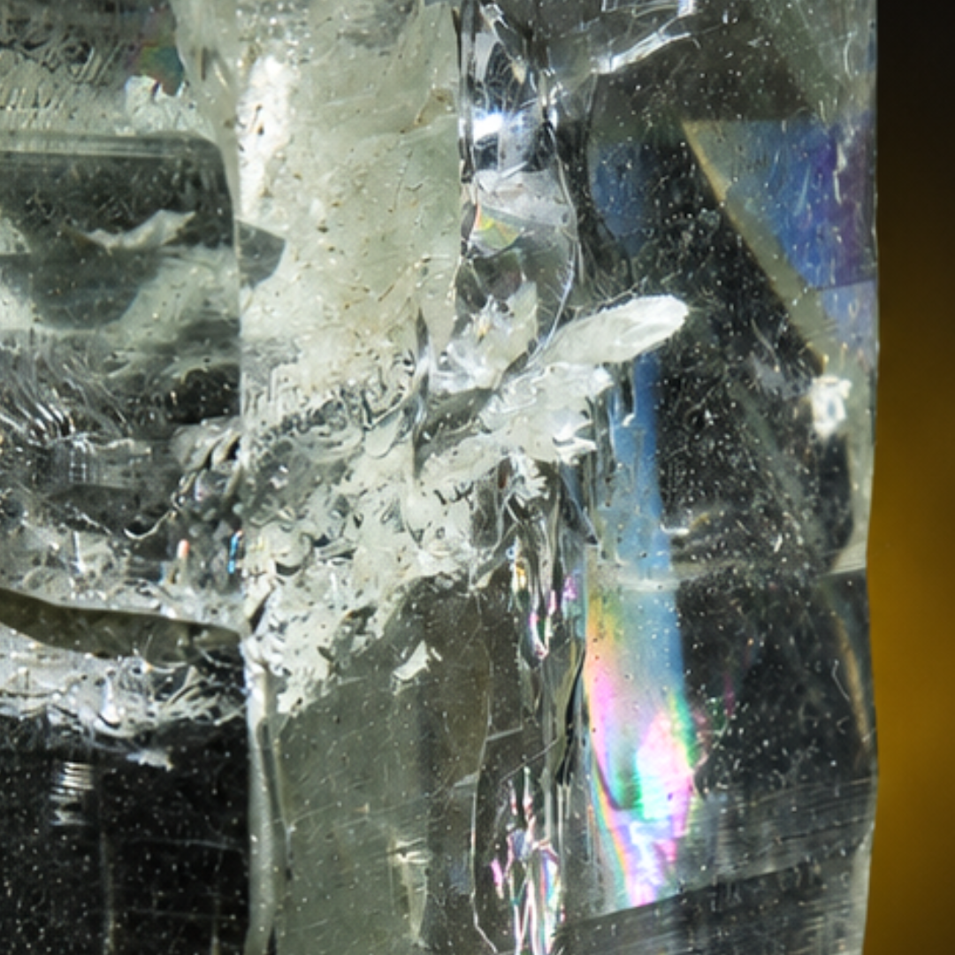 Green Chloritized Quartz Crystals · 1850 g · 22 × 10 × 10 cm · India