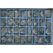 Natural Apophyllite with Heulandite Matrix Mineral Specimen Lot – 32 Pieces from India