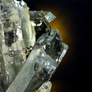Green Chloritized Quartz Crystals · 1850 g · 22 × 10 × 10 cm · India