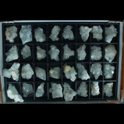 Natural Green Apophyllite, Stilbite with Heulandite Crystal Lot – 24 Pieces from India