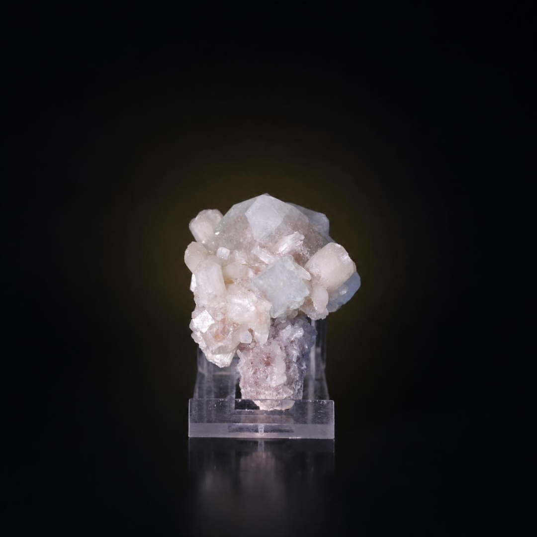 Apophyllite with Stilbite – Natural Mineral Specimen
