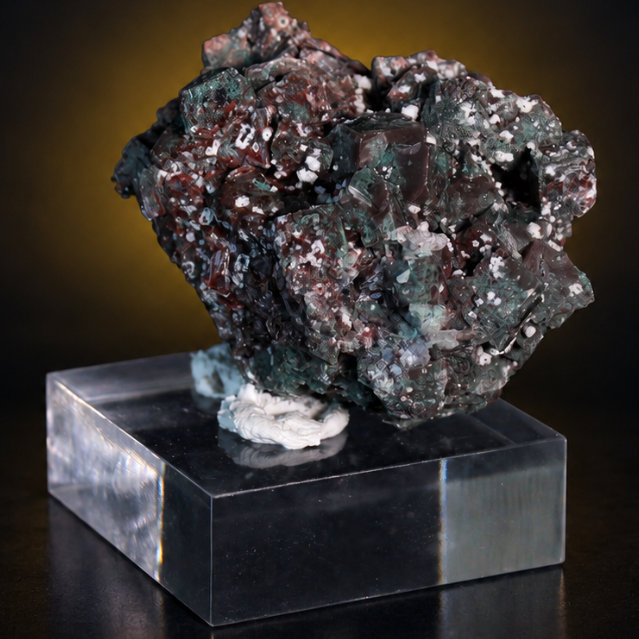 Green Heulandite Crystal Group on Matrix — India | 170 g | 5 × 4 × 3 cm