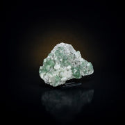 Green Tabular Apophyllite with White Mordenite | 266 g | 10 × 8 × 3 cm