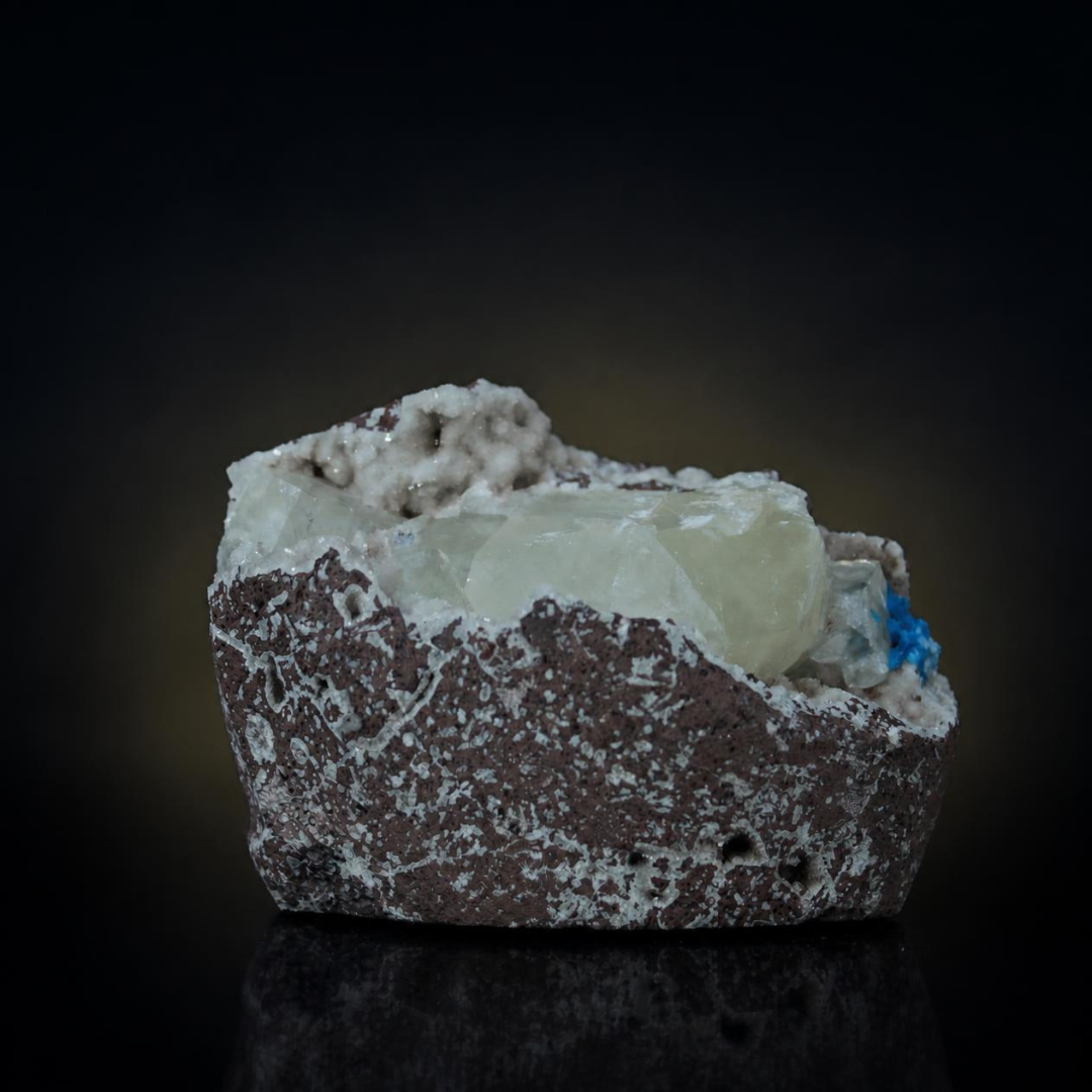 Natural Cavansite Crystal Matrix – Mineral Specimen from India