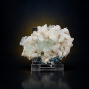 Green Apophyllite with Heulandite – Natural Mineral Specimen