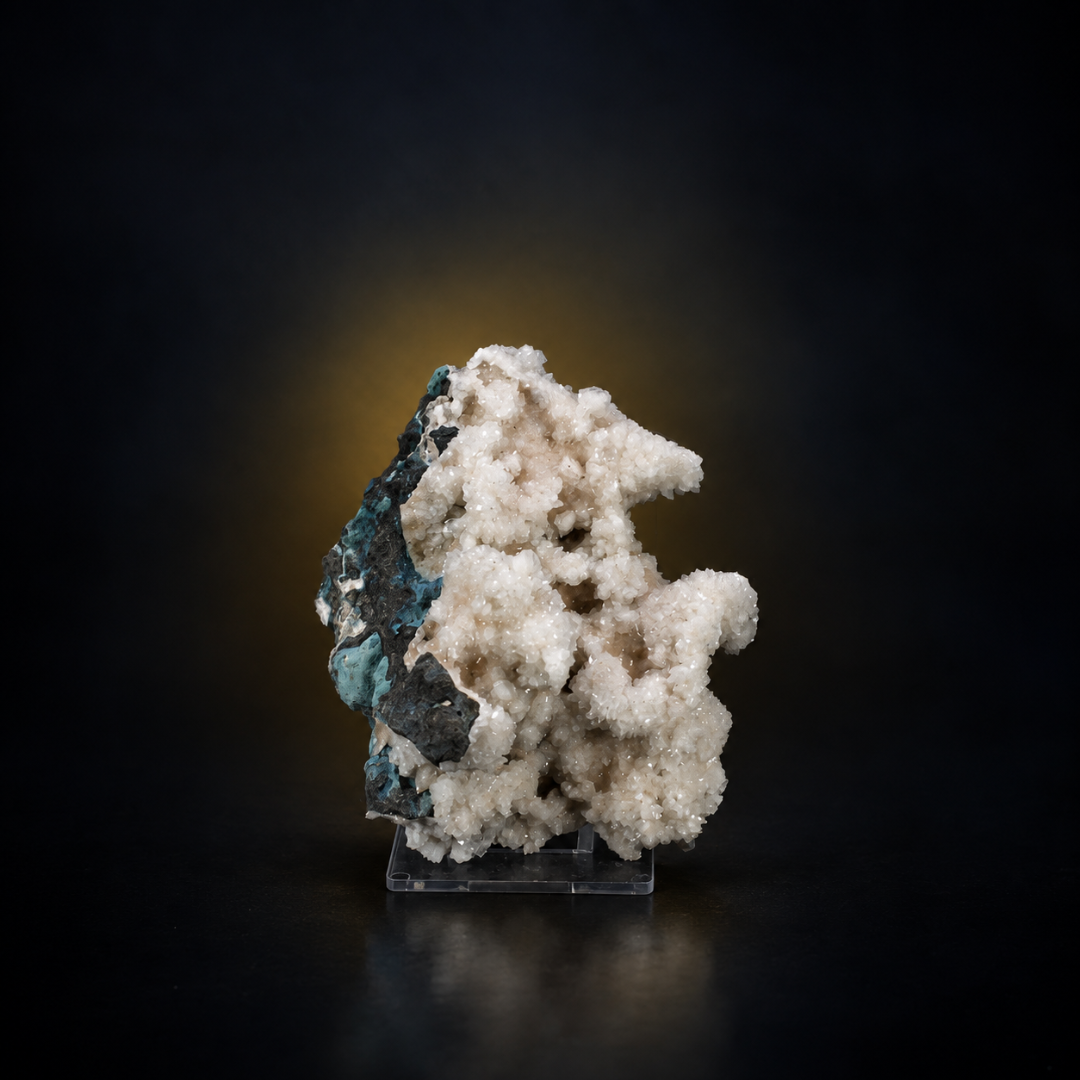 Mesolite or Stilbite – Natural Zeolite Mineral Specimen