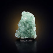 Natural Green Apophyllite Crystal Matrix Mineral Specimen from India 130 gm 12 × 6 × 2 cm
