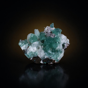 Green Apophyllite on Matrix · 200 g · 10 × 7 × 5 cm · India