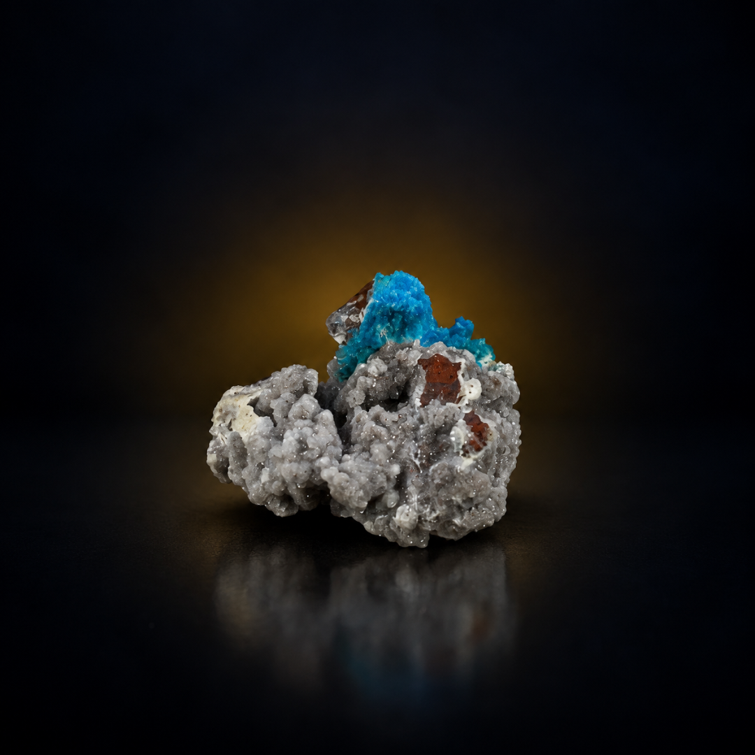 Natural Cavansite Crystal Matrix – Mineral Specimen from India