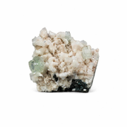Green Apophyllite with Stilbite & Heulandite Crystal Specimen 8×6×4 cm | 330g