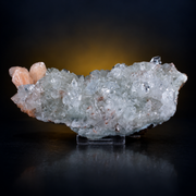 Natural Apophyllite with Heulandite Crystal Specimen – India