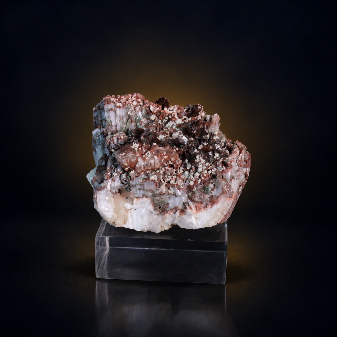 Natural Heulandite Crystal – Mineral Specimen from India