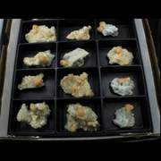 Natural Stilbite with Heulandite Crystal Lot – 18 PCS – Mineral Specimens from India