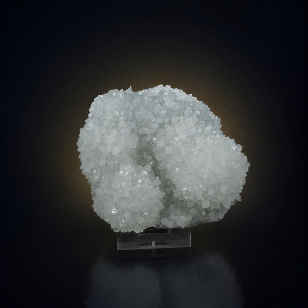 Natural Quartz Crystal Mineral Specimen – India