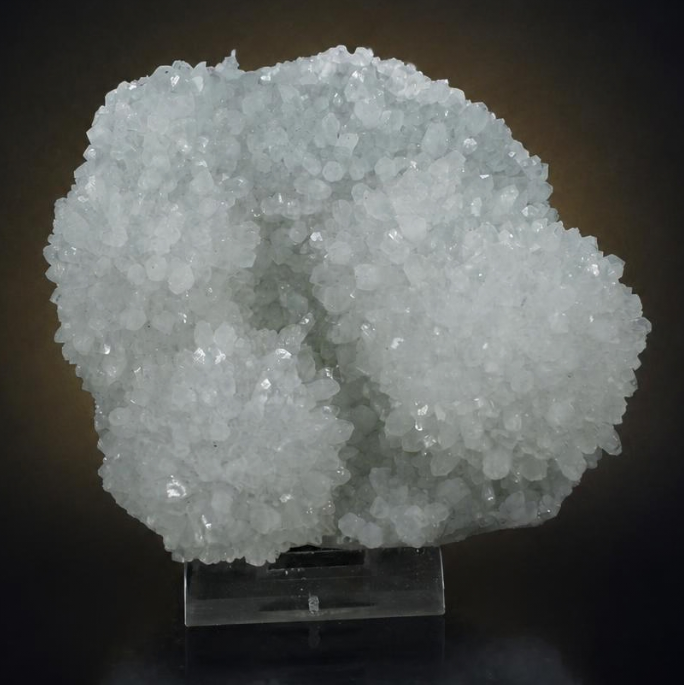 Quartz Drusy Crystal Aggregate — India | 460 g | 9 × 8 × 4 cm