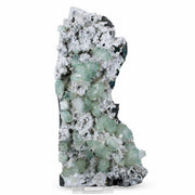 Natural Green Apophyllite with Mordenite Crystal – Mineral Specimen Matrix India | 620 gm | 20 × 9 × 5 cm