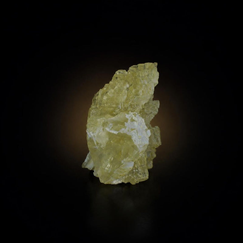Yellow Calcite Crystalline Aggregate | 280 g | 10 × 8 × 5 cm