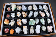 Apophyllite and Stilbite specimen — India.