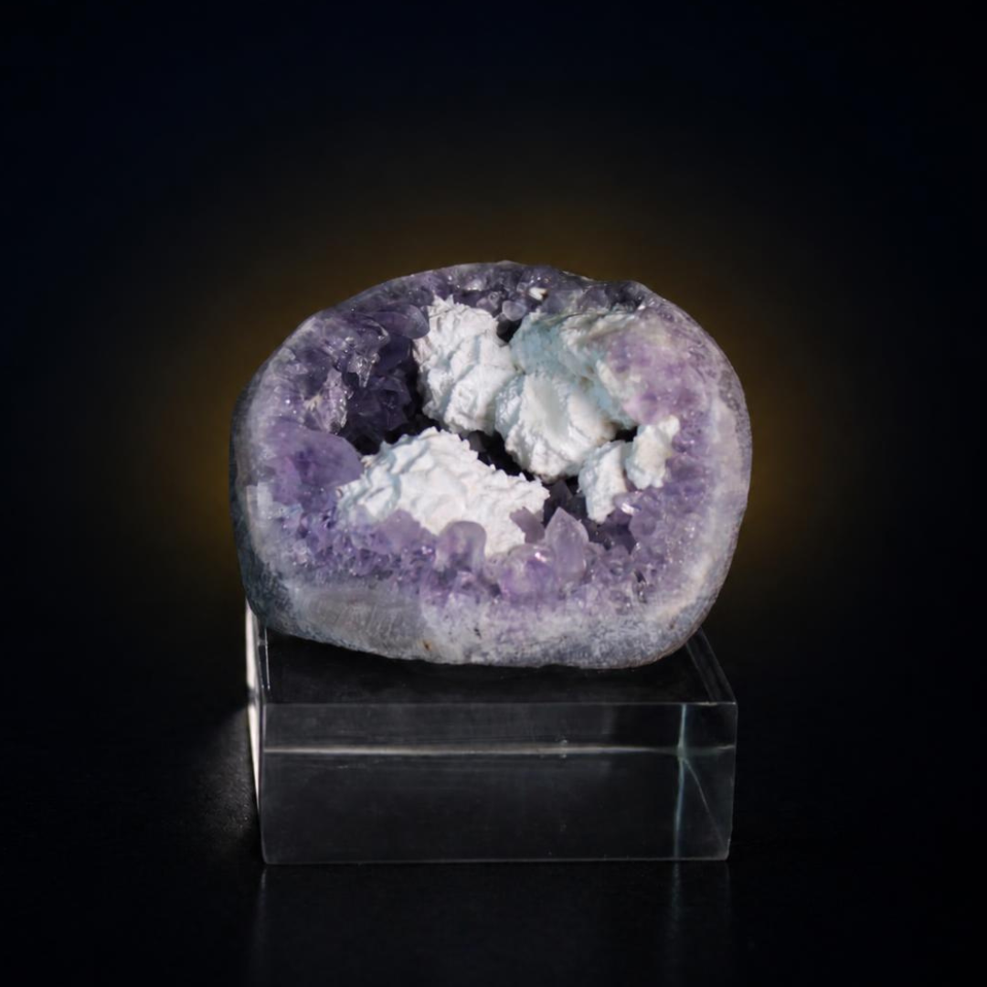 Amethyst specimen — India, 180 g.
