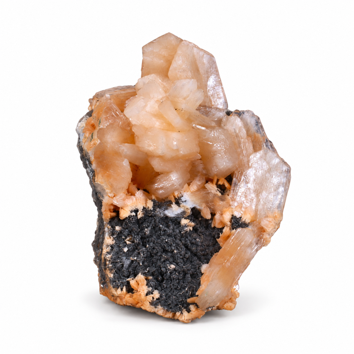 Stilbite on Heulandite Crystal Cluster | 7×5×3 cm | 140g