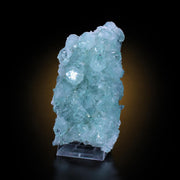 Natural Green Apophyllite Crystal Matrix Mineral Specimen from India 165 gm 13 × 7 × 2 cm
