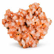 Natural Orange Stilbite Crystal Cluster – 320 g