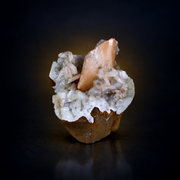 Natural Stilbite with Chalcedony Mineral Specimen – 210g