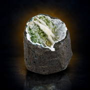 Natural Green &amp; White Chalcedony Geode – 360g