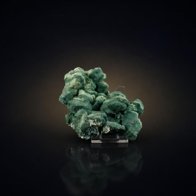 Heulandite and Celadonite specimen — India, 210 g.