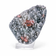 Natural Chalcedony Crystal Matrix Mineral Specimen from India 180 gm 10 × 8 × 2 cm