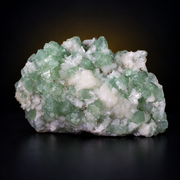Natural Apophyllite Green Crystal Heulandite Matrix Mineral Specimen