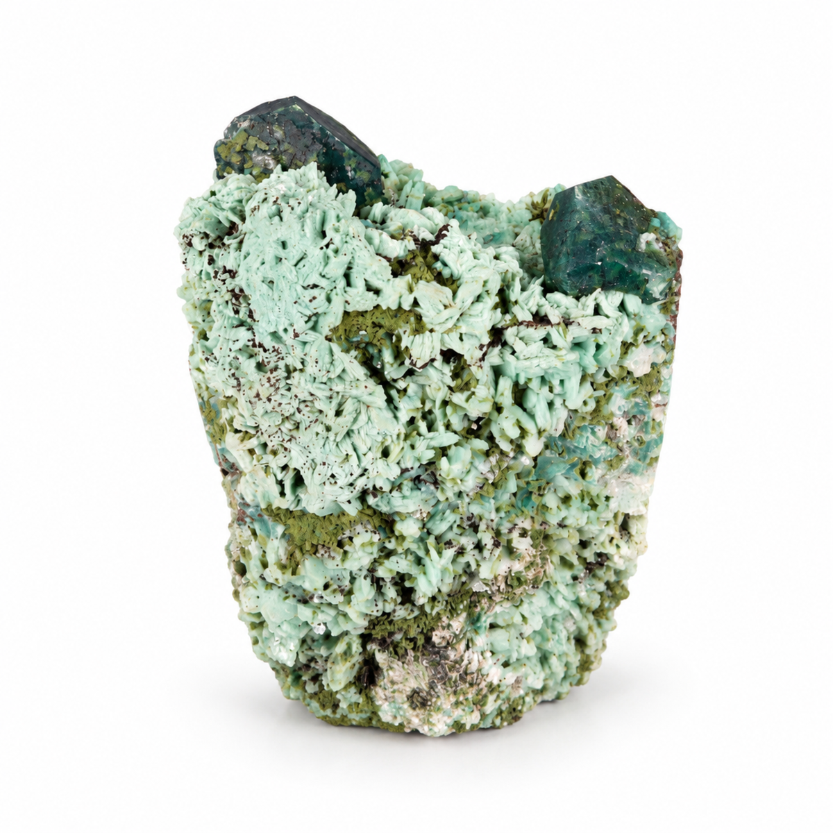 Natural Aurichalcite & Smithsonite Mineral Specimen – 460 g