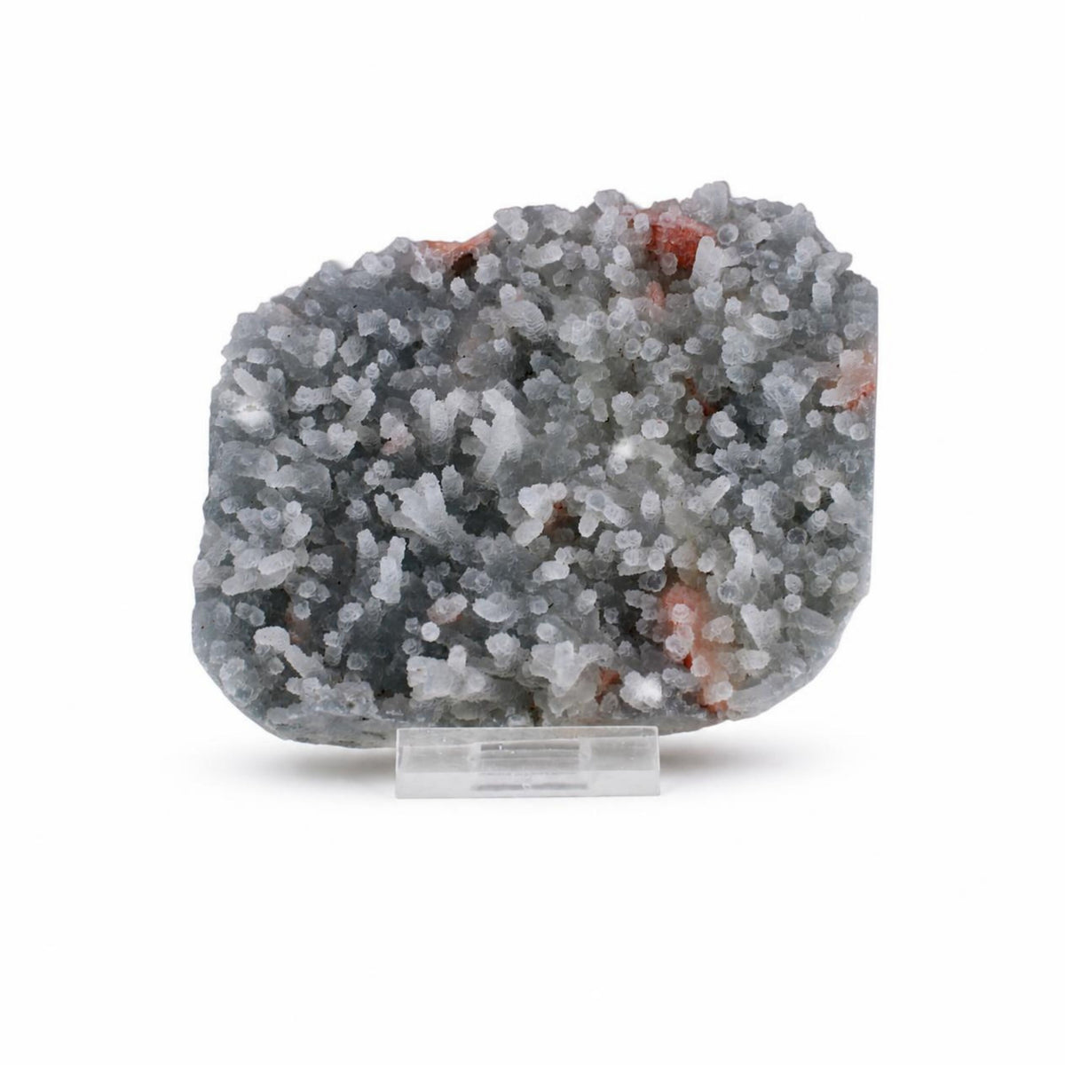 Natural Chalcedony Geode Mineral Specimen from India 330 gm 13 × 9 × 2 cm