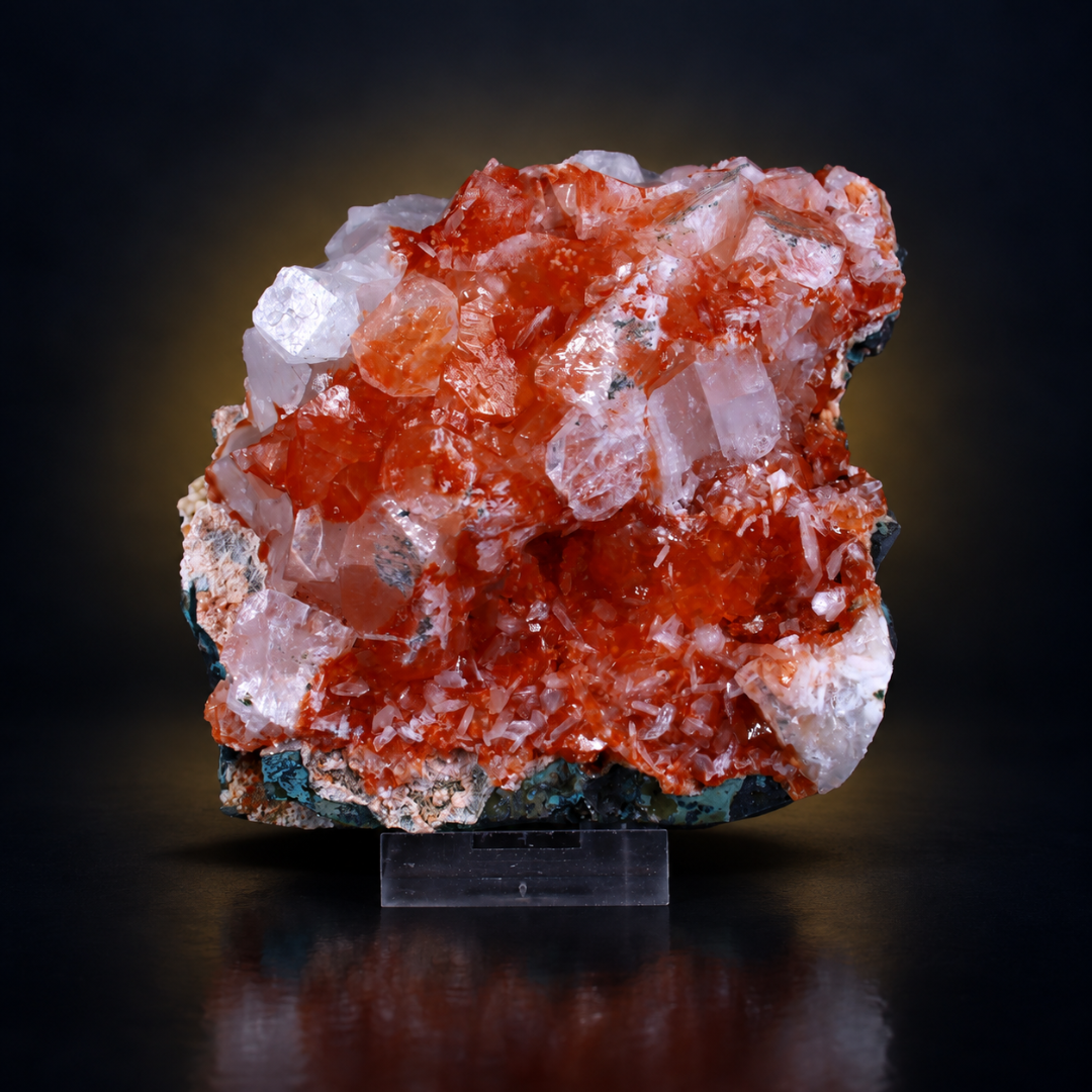 Natural Apophyllite with Stilbite Mineral Specimen – 680g