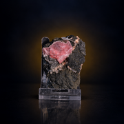 Natural Pink Calcite Crystal Mineral Specimen – India