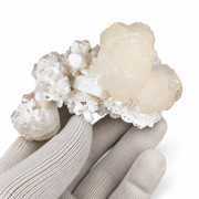 Natural Stilbite with Heulandite Crystal Cluster – 180 g