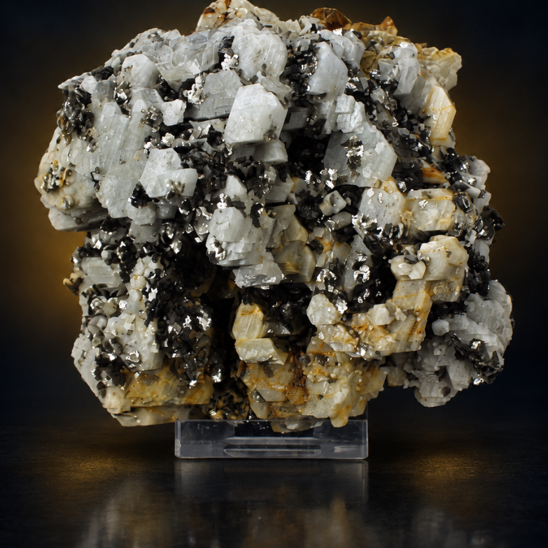 Transparent Apatite Prismatic Crystal Group with Pyrite — India | 400 g | 10 × 10 × 4 cm