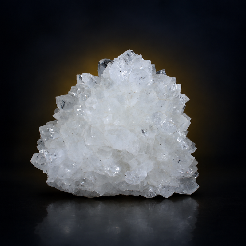 Natural White Crystal Mineral Cluster – 740g