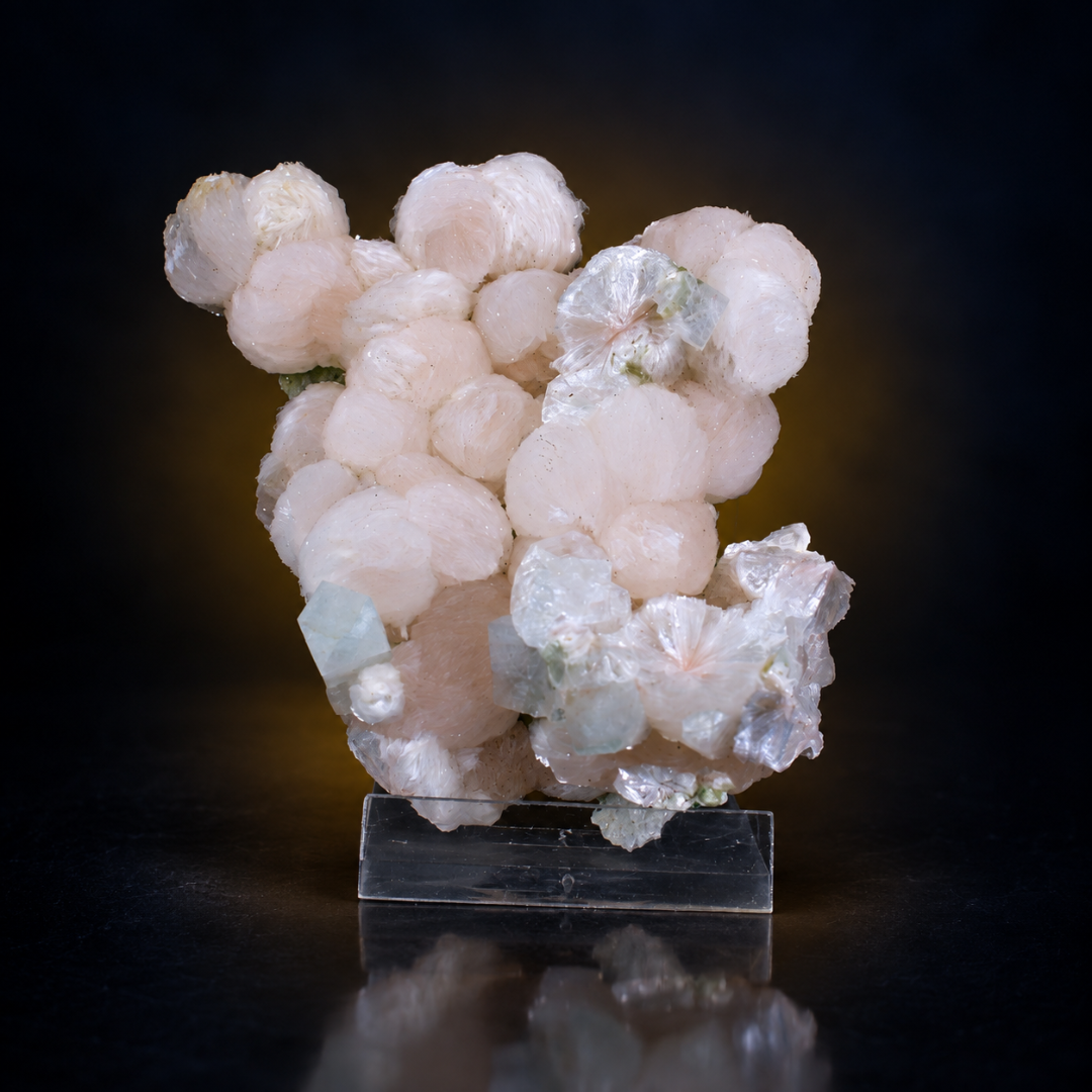 Natural Stilbite and Heulandite Crystal Specimen – 100g