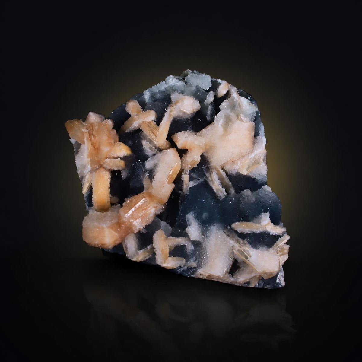 Stilbite or Heulandite – Natural Mineral Specimen