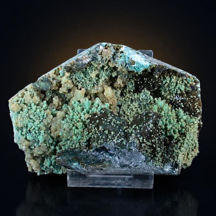Green Chalcedony Botryoidal Aggregate — India | 780 g | 14 × 9 × 5 cm