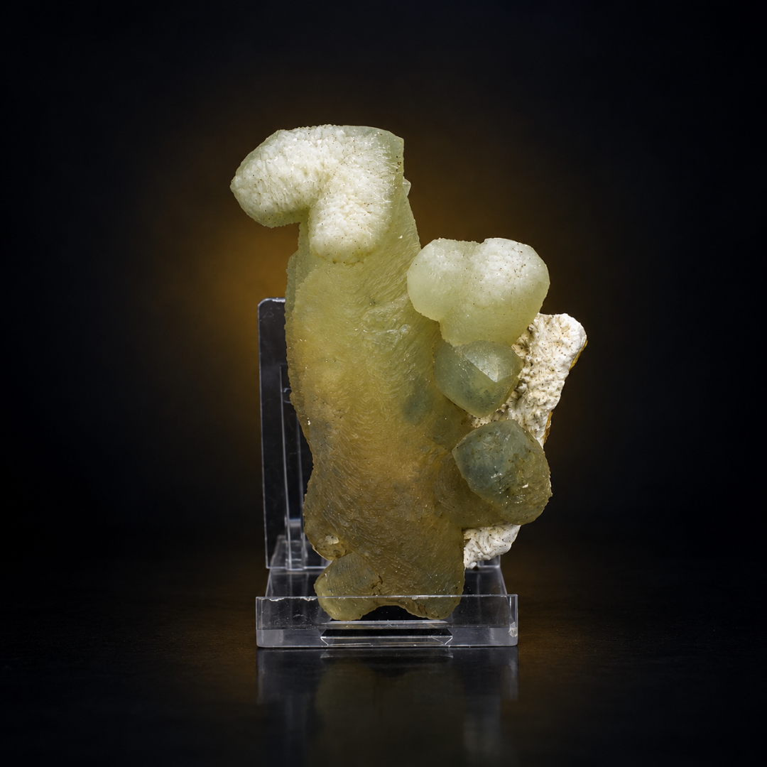 Natural Yellow Calcite Crystal Specimen – 80g