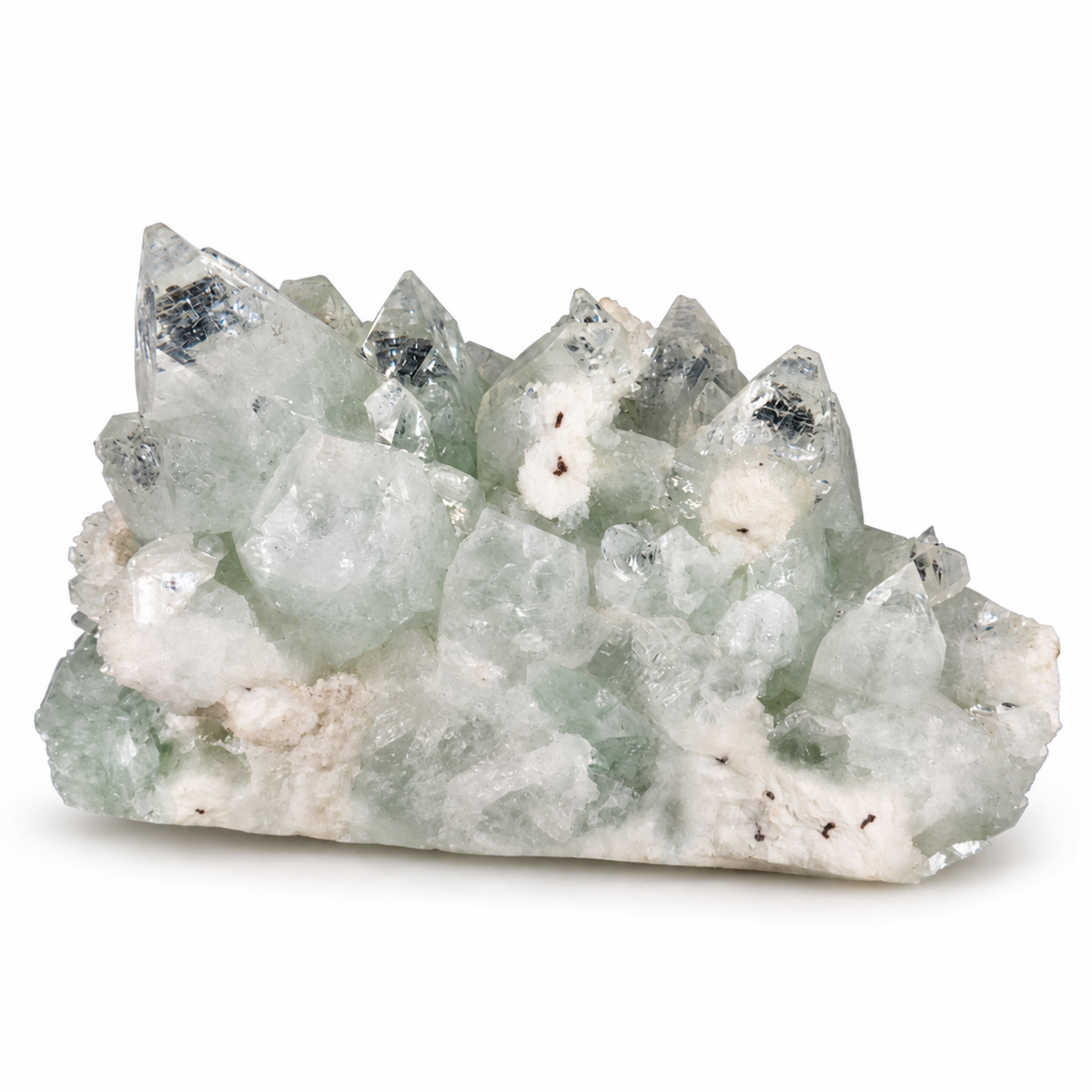 Natural Green Apophyllite on Matrix – 390 g