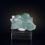 Natural Green Apophyllite Crystal Matrix – Mineral Specimen from India