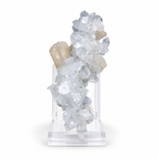 Apophyllite & Stilbite Crystal Cluster | 11 × 5 × 4 cm | 90 g