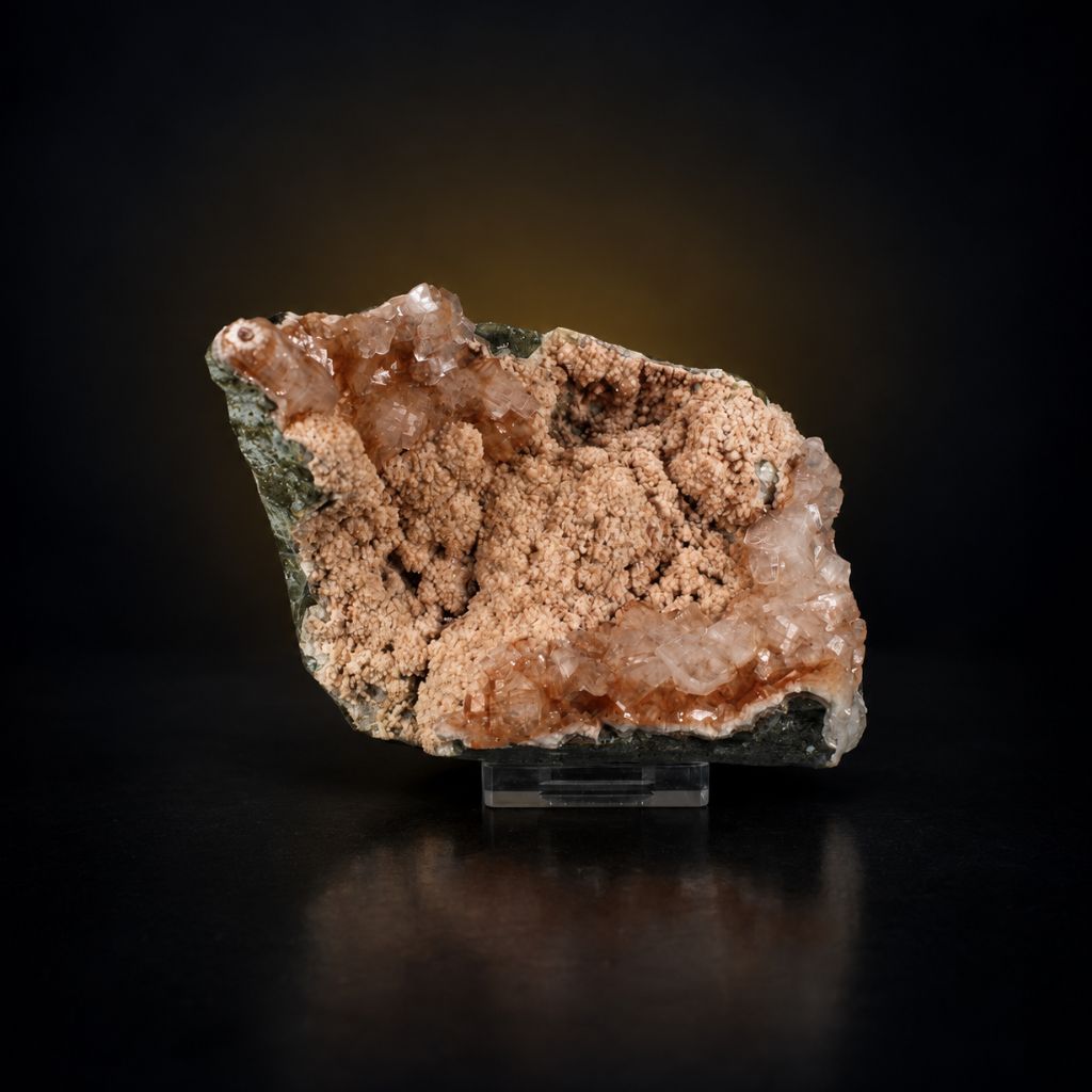 Stilbite specimen — India, 430 g.