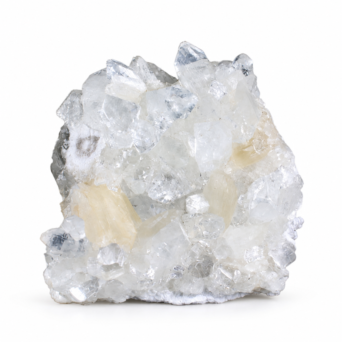 Natural Apophyllite with Stilbite Crystal Cluster – 50 g