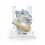 Natural Stilbite with Apophyllite Crystal Cluster – 30 g