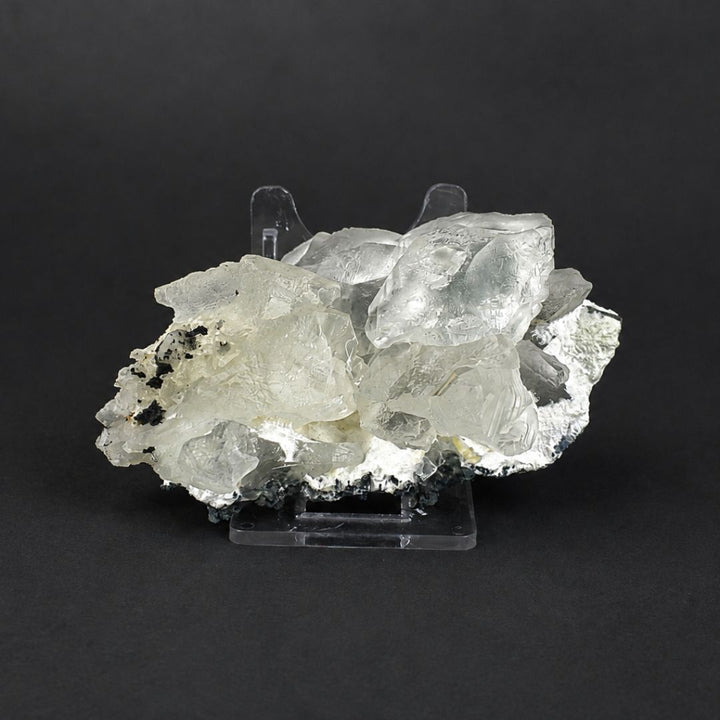 Clacite Mineral 130g 10x6x3cm Blocky on Yes Matrix Raw Crystal Specimen